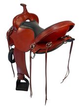 SOLD 2025/09/08  17 Inch Used Big Horn Custom Light Flex Trail Saddle 810