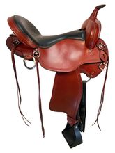 SOLD 2025/09/08  17 Inch Used Big Horn Custom Light Flex Trail Saddle 810