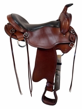 SOLD 2026/08/22 17 Inch Used Big Horn Custom Lite Flex Saddle Wide Gaited Tree 815