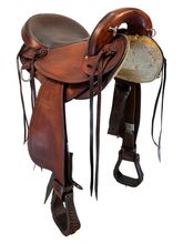 17 Inch Used Big Horn Endurance Saddle 804
