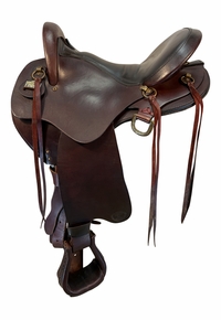 17 Inch Used Big Horn Endurance Saddle Medium Tree 806