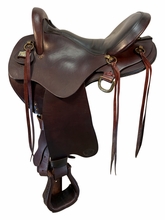 17 Inch Used Big Horn Endurance Saddle Medium Tree 806