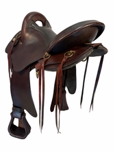 17 Inch Used Big Horn Endurance Saddle Medium Tree 806