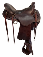 17 Inch Used Big Horn Endurance Saddle Medium Tree 806