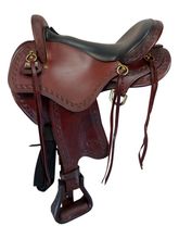 17 Inch Used Big Horn Endurance Saddle Medium Tree 809