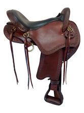 17 Inch Used Big Horn Endurance Saddle Medium Tree 809