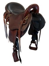 17 Inch Used Big Horn Endurance Saddle Medium Tree 809