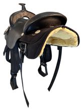 17 Inch Used Big Horn Gaited Cordura Trail Saddle 303