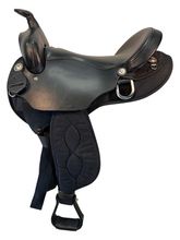 17 Inch Used Big Horn Gaited Cordura Trail Saddle 310