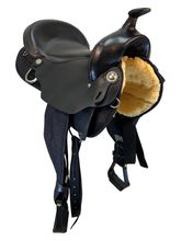 17 Inch Used Big Horn Gaited Cordura Trail Saddle 310