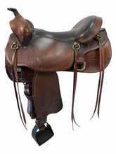 17 Inch Used Big Horn Gaited Trail Saddle Medium Flex Tree 1545