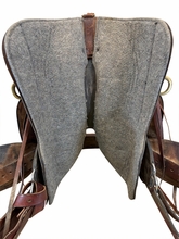 17 Inch Used Big Horn Gaited Trail Saddle Medium Flex Tree 1545