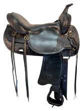 17 Inch Used Big Horn Gaited Walking Horse Trail Saddle 1701