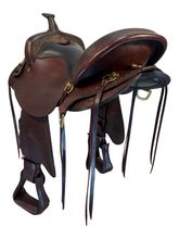 17 Inch Used Big Horn Indinity Trail Saddle Wide Tree 1639