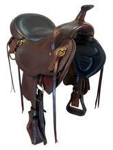 17 Inch Used Big Horn Indinity Trail Saddle Wide Tree 1639