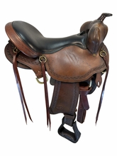 17 Inch Used Big Horn Infinity Gaited Trail Saddle Medium Tree 1645