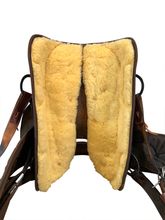 17 Inch Used Big Horn Lady Light Weight Cordura Trail Saddle 323