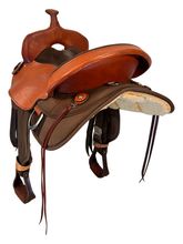 17 Inch Used Big Horn Lady Light Weight Cordura Trail Saddle 327