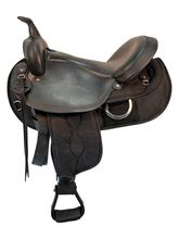 17 Inch Used Big Horn Lady Light Weight Flex Trail Saddle 323