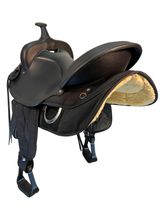 17 Inch Used Big Horn Lady Light Weight Flex Trail Saddle 323