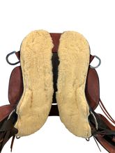 17 Inch Used Big Horn Light Flex Gaited Trail Saddle 815