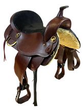 17 Inch Used Big Horn Texas Best Hill Country Trail II Saddle 940 *Free Shipping*
