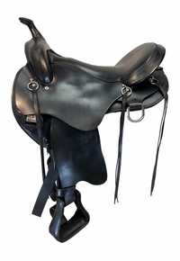 17 Inch Used Big Horn Trail Saddle 1702