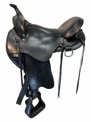 17 Inch Used Big Horn Trail Saddle 1702
