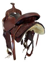 17 Inch Used Big Horn Trail Saddle Medium Tree 950