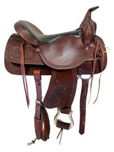 17 Inch Used Big Horn Trail Saddle Medium Tree 950
