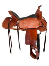 17 Inch Used Billy Cook Trail Saddle 1536