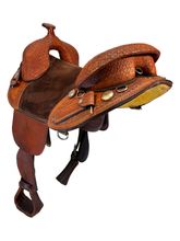 17 Inch Used Bob marshall Treeless Trail Saddle 4932