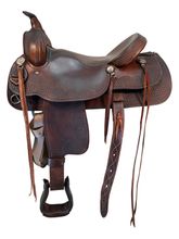SOLD 2025/08/26 17 Inch Used Brazos River Saddles Trail Saddle