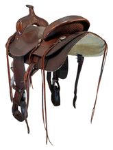SOLD 2025/08/26 17 Inch Used Brazos River Saddles Trail Saddle