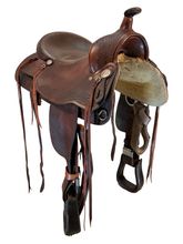 SOLD 2025/08/26 17 Inch Used Brazos River Saddles Trail Saddle