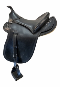 17 Inch Used Brenneman Saddlery Trail Saddle