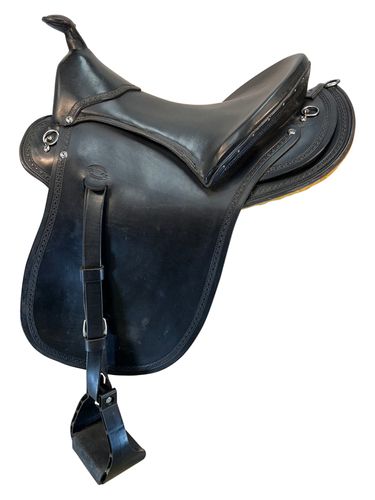 17 Inch Used Brenneman Saddlery Trail Saddle