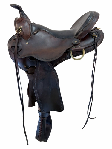 SOLD 2026/06/30 17 Inch Used Brenneman Trail Saddle Medium Tree