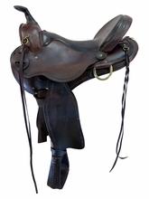 SOLD 2026/06/30 17 Inch Used Brenneman Trail Saddle Medium Tree