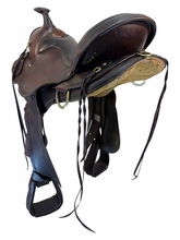 SOLD 2026/06/30 17 Inch Used Brenneman Trail Saddle Medium Tree