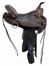 SOLD 2026/06/30 17 Inch Used Brenneman Trail Saddle Medium Tree