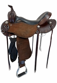 17 Inch Used Cashel Roughout Trail Saddle Quater Horse Tree
