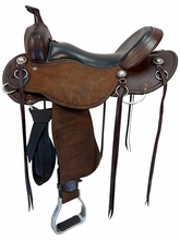 17 Inch Used Cashel Roughout Trail Saddle Quater Horse Tree