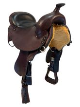 SOLD 2026/04/21  17 Inch Used Circle Y Alabama Gaited Trail Saddle Medium Flex Tree 1581
