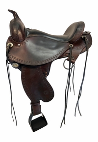17 Inch Used Circle Y Alabama Gaiter Trail Saddle 1581