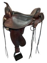 17 Inch Used Circle Y Alabama Gaiter Trail Saddle 1581