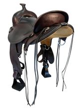 17 Inch Used Circle Y Alabama Gaiter Trail Saddle 1581