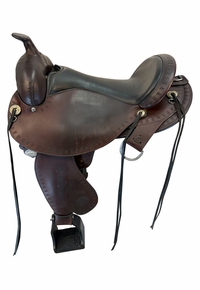 17 Inch Used Circle Y Alabama Gaiter Trail Saddle wide Tree 1581