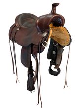 17 Inch Used Circle Y Alpine Trail Saddle 2377