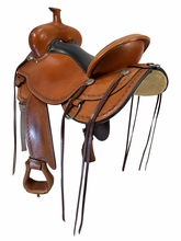 17 Inch Used Circle Y Alpine Trail Saddle Medium Flex Tree 2377